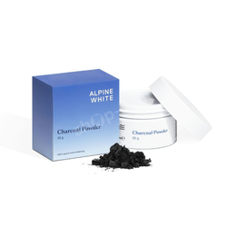Alpine White Charcoal powder Proszek do mycia zębów z aktywnym węglem 30 g