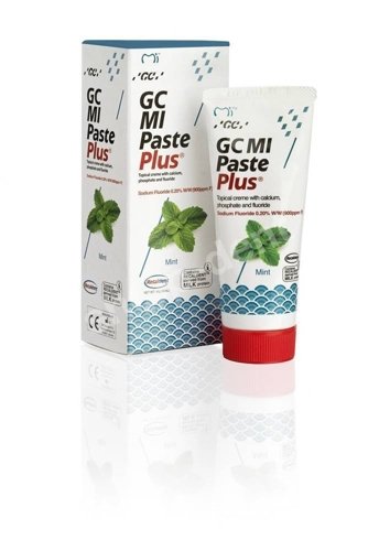 GC Mi Paste Plus Mint - Sztuczne szkliwo z fluorem o smaku mięty 35 ml
