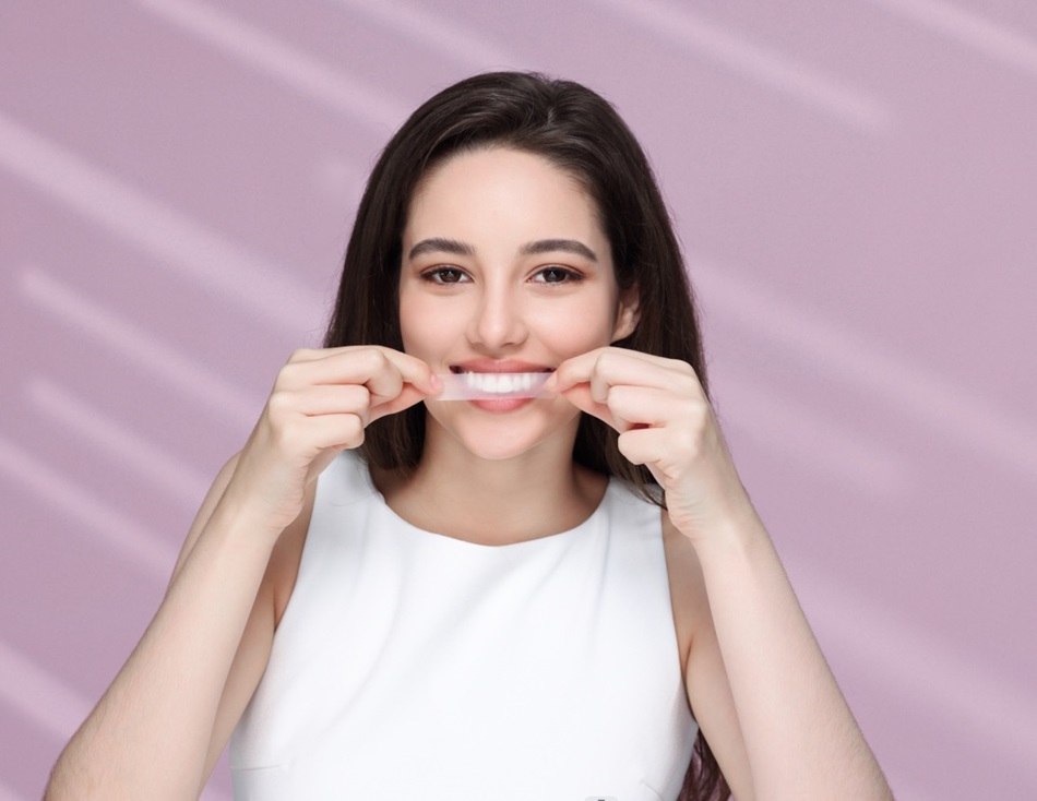 WOOM Whitening Strips paski wybielające bez nadtlenków