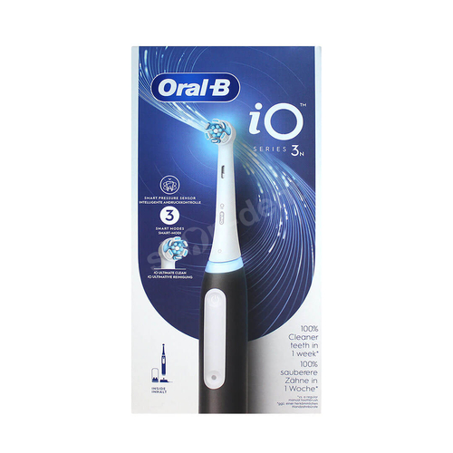 Oral-B iO 3 Matt Black szczoteczka elektryczna magnetyczna czarna