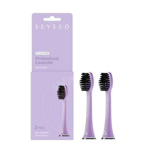 SEYSSO Color Professional Lavender końcówki do szczoteczki sonicznej SEYSSO 2 sztuki