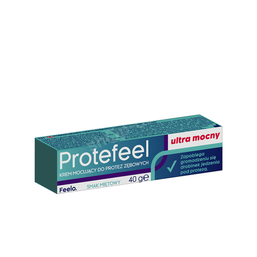 Feelo Protefeel Klej do protez zębowych ultra mocny 40 g