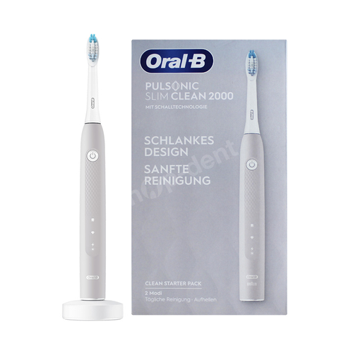 ORAL-B Pulsonic Slim Clean 2000 Grey Szczoteczka soniczna w kolorze szarym