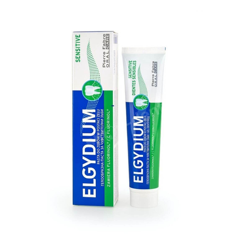 ELGYDIUM Sensitive - Pasta do zębów wrażliwych 75 ml