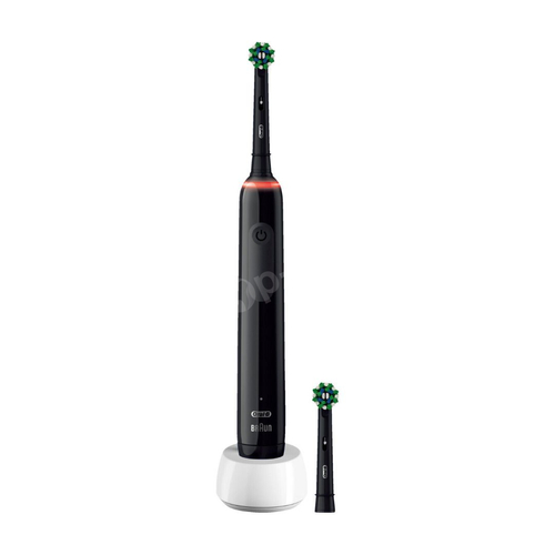 ORAL-B Braun Pro 3 3000 Black Cross Action czarna szczoteczka elektryczna