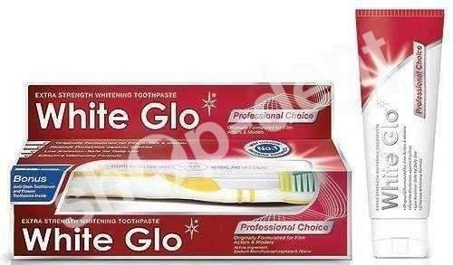 White Glo Professional Choice - Pasta wybielająca dla aktorów i modelek 100ml