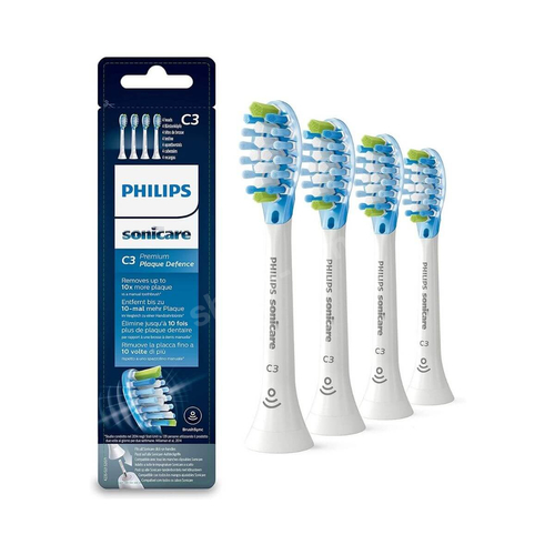 Końcówki PHILIPS Sonicare Premium Plaque Defence C3 HX9044/17 4 szt. do szczoteczki sonicznej Philips