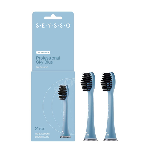 SEYSSO Color Professional Blue Sky końcówki do szczoteczki sonicznej SEYSSO 2 sztuki