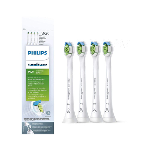 PHILIPS Sonicare Optimal White W2c mini HX6074/27. Końcówki wybielające do szczoteczki sonicznej Philips 4 szt