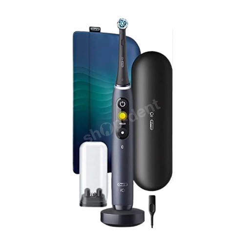 ORAL-B iO 9 Black Onyx Special Edition szczoteczka elektryczna magnetyczna z etui podróżnym i kosmetyczką