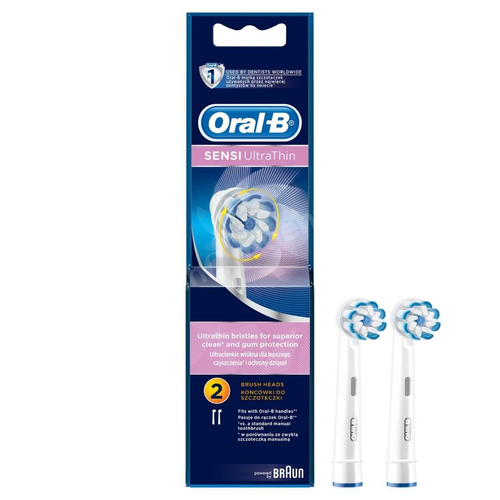 Końcówki ORAL-B Braun Sensi Ultra Thin EB60-2 2 szt. delikatne do szczoteczki elektrycznej ORAL-B