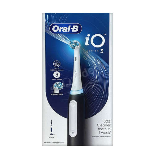 Oral-B iO 3 Matt Black szczoteczka elektryczna magnetyczna