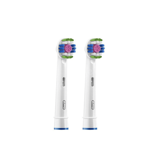 ORAL-B Braun 3D White Clean Maximiser końcówki wybielające do szczoteczki elektrycznej ORAL-B 2 sztuki