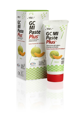 GC Mi Paste Plus Melon - Sztuczne szkliwo z fluorem o smaku melona 35 ml