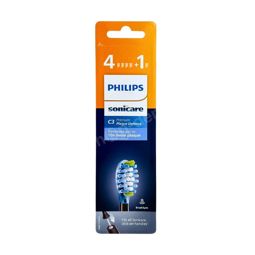 PHILIPS Sonicare Premium Plaque Defence C3 Black HX9045/33 Końcówki do szczoteczki sonicznej Philips 5 sztuk