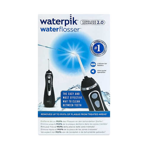 WATERPIK WP-582 Black Irygator do zębów bezprzewodowy