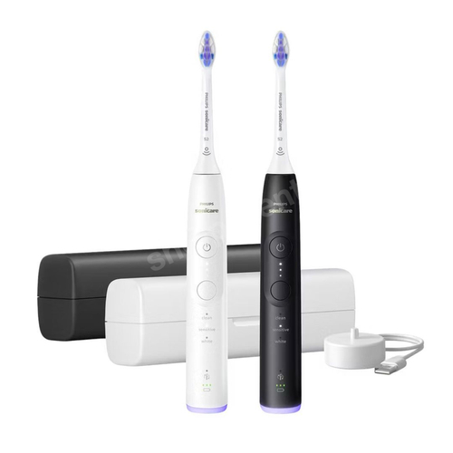 PHILIPS Sonicare 6500 DUO Black/White HX7419/01 Zestaw dwóch szczoteczek sonicznych z etui