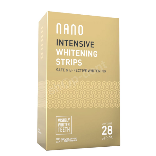 WhiteWash Nano Intensive Whitening Strips - Wybielające paski do zębów 28 sztuk