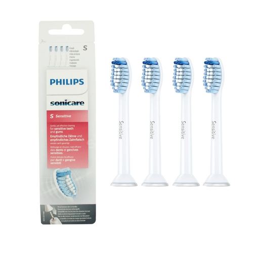 Końcówki PHILIPS Sonicare Sensitive S HX6054/07 4 szt. do szczoteczki soniczje Philips