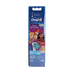 ORAL-B Kids 3+ Princess Extra Soft końcówki do szczoteczek elektrycznych dla dzieci 2 sztuki