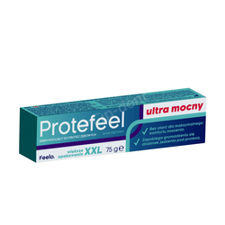 Feelo Protefeel Krem do protez zębowych ultra mocny 75 g