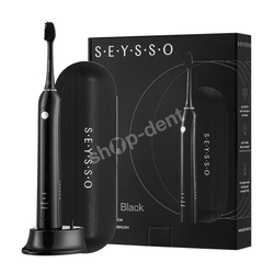 SEYSSO Carbon Basic Black Szczoteczka soniczna z etui podróżnym