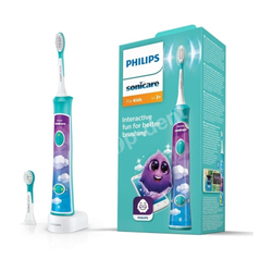 Szczoteczka soniczna dla dzieci PHILIPS Sonicare For Kids HX6322/04 z aplikacją od 3 lat