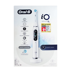 ORAL-B iO 9N White Alabaster szczoteczka magnetyczna z etui i 2 końcówkami