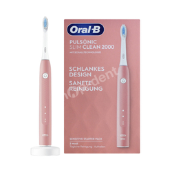 ORAL-B Pulsonic Slim Clean 2000 Pink Szczoteczka soniczna w kolorze różowym