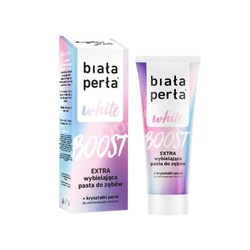 Biała Perła WHITE BOOST EXTRA wybielająca pasta do zębów z kryształkami pereł 75 ml