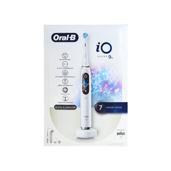 ORAL-B iO 9N White Alabaster Szczoteczka elektryczna magnetyczna z etui podróżnym