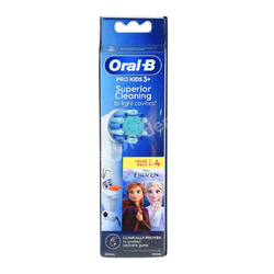 ORAL-B PRO Kids 3+ FROZEN II Końcówki do szczoteczki elektrycznej dla dzieci 4 sztuki