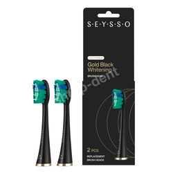 Końcówki SEYSSO Gold Black Whitening SE0302B 2 szt. wybielające do szczoteczki sonicznej SEYSSO