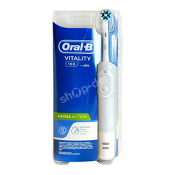 Szczoteczka elektryczna ORAL-B Braun Vitality D100 CrossAction White