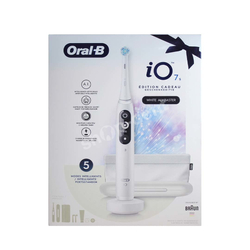 ORAL-B iO 7S White Special Edition szczoteczka elektryczna magnetyczna + akcesoria