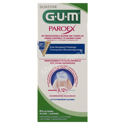 GUM Butler ParoeX - Płyn do terapii krótkoterminowej z chlorheksydyną 0,12% 300ml