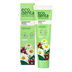 ECODENTA GREEN LINE Sensitivity Relief pasta do zębów wrażliwych z ekstraktem z rumianku i goździka 100 ml