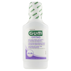 GUM Ortho (3090) Płyn do płukania ust dla osób z aparatem ortodontycznym 300ml