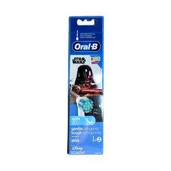 ORAL-B Kids 3+ STAR WARS Końcówki do szczoteczki elektrycznej dla dzieci 2 sztuki