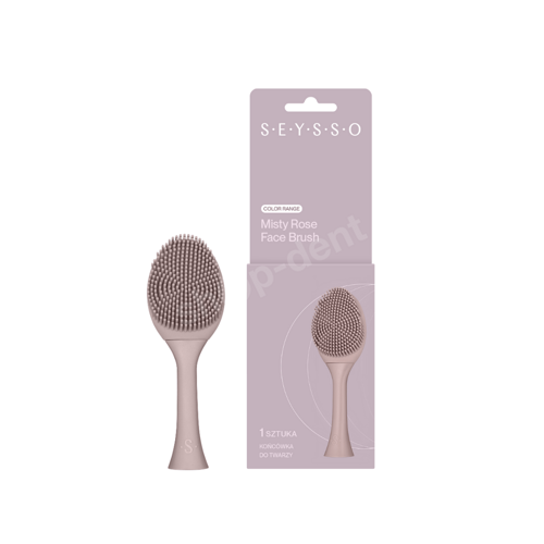 SEYSSO Color Face Brush Misty Rose końcówka do mycia twarzy do szczoteczki sonicznej SEYSSO 1 sztuka